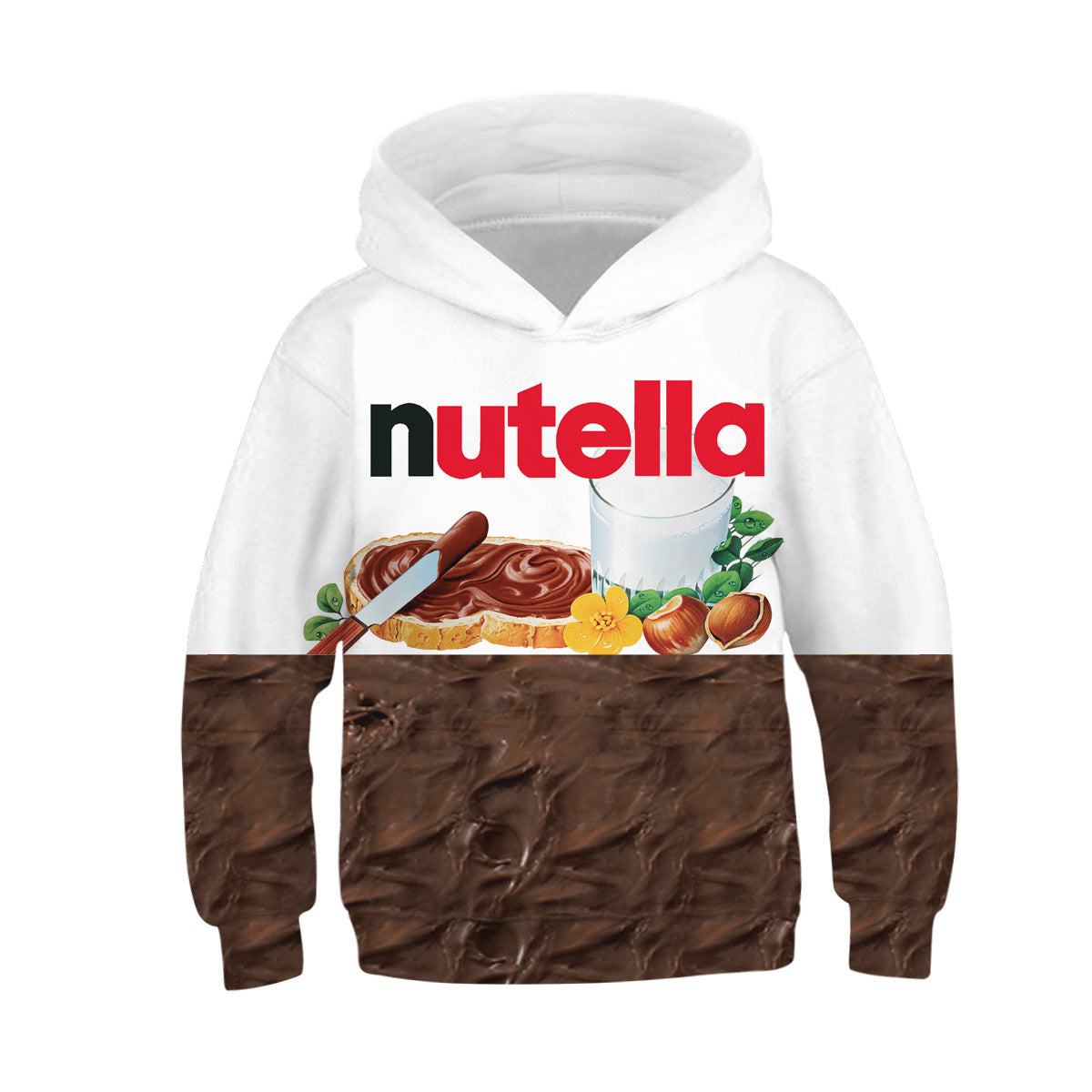 3D Pattern Digital Printed Children's Clothing Head Hoodie