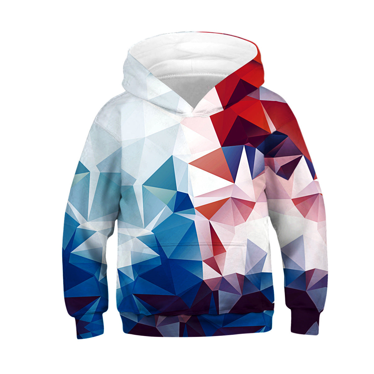 3D Pattern Digital Printed Children's Clothing Head Hoodie