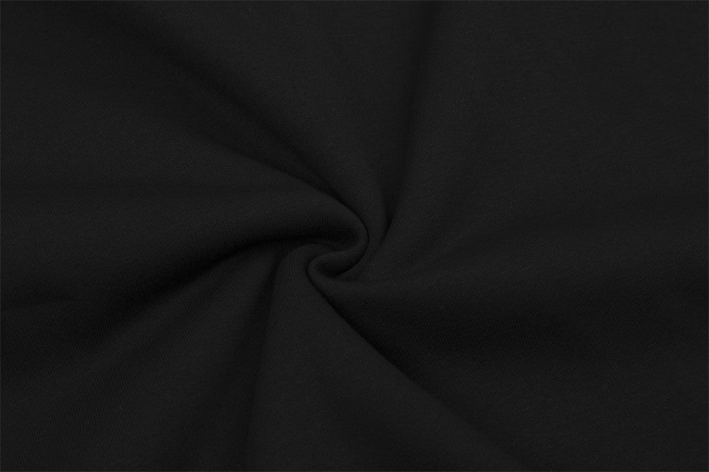 Autumn And Winter Heavy Fleece-lined Loose Pullover Top Men's Clothing
