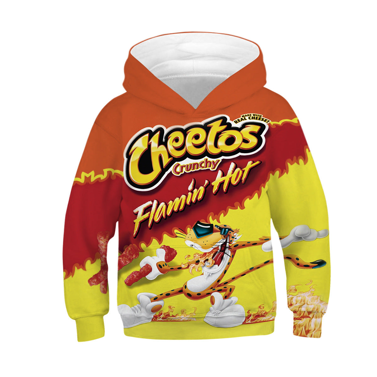 3D Pattern Digital Printed Children's Clothing Head Hoodie
