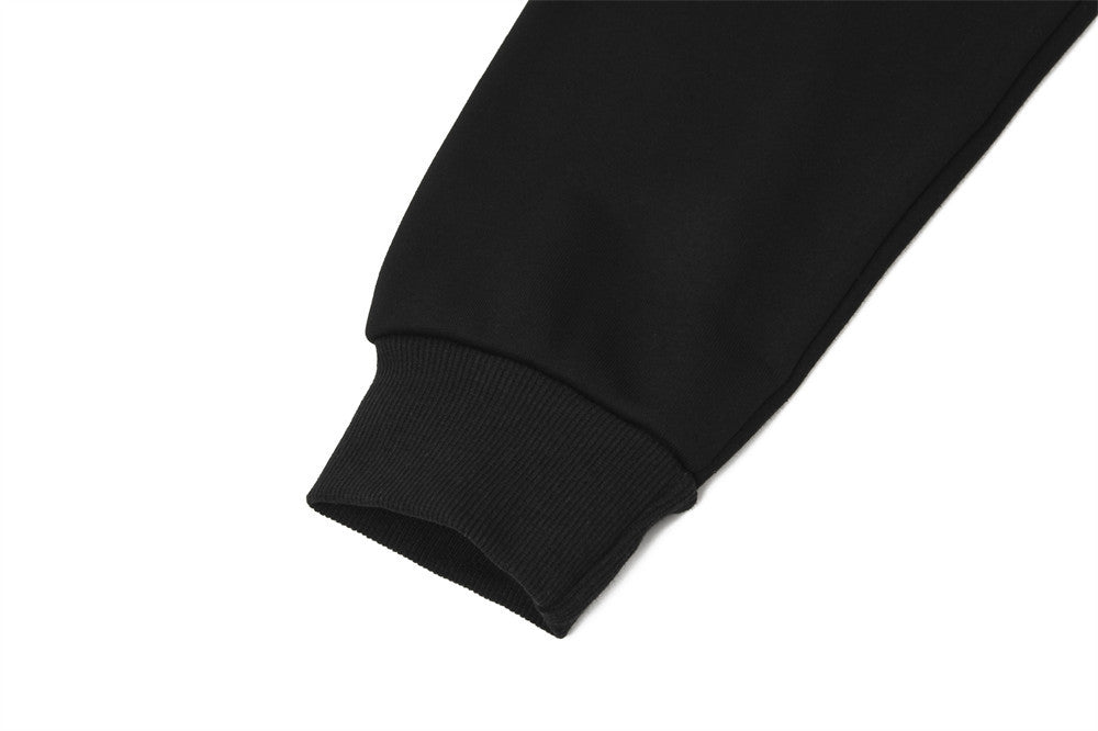 Autumn And Winter Heavy Fleece-lined Loose Pullover Top Men's Clothing